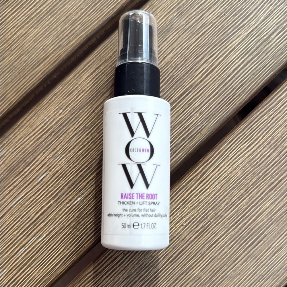 WOW White Hair Care Bottle with Pump